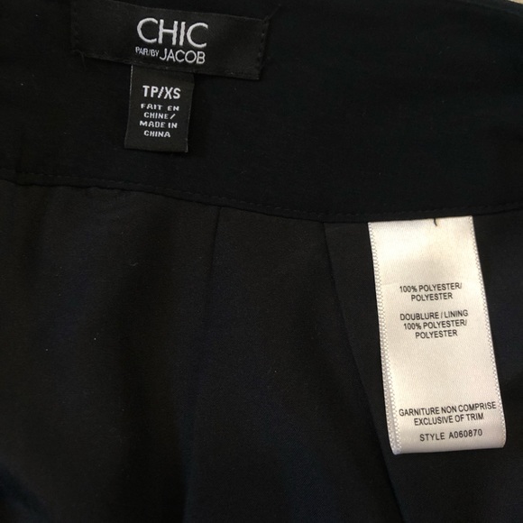 Jacob blue striped skirt with pockets - Picture 2 of 2